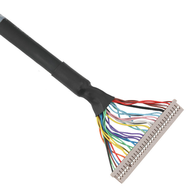 30 pin Hrs Df14-30s LVDS LCD Cable , 50 pin Jae Fi-Re51hl Embedded Displayport Cable