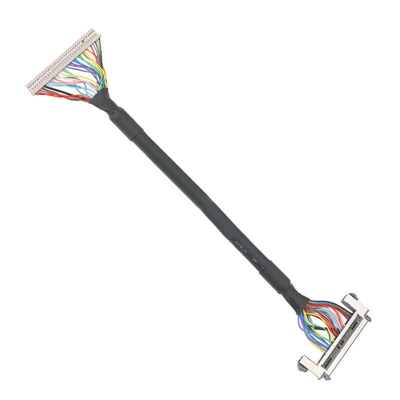 30 pin Hrs Df14-30s LVDS LCD Cable , 50 pin Jae Fi-Re51hl Embedded Displayport Cable